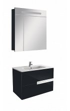 Зеркало-шкаф Roca Victoria Nord Black Edition 80 