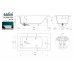 Акриловая ванна Salini ORLANDA PLUS KIT 190x100 S-Sense Матовое Акриловая ванна Salini ORLANDA PLUS KIT 190x100 S-Sense Матовое