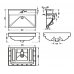 Умывальник мебельный Sanita-Luxe FEST 60