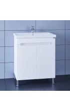 Тумба с раковиной Санта Лондон 70, 2 двери, напольная