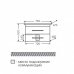 Тумба с раковиной Санта Вегас 75, 2 ящика, подвесная