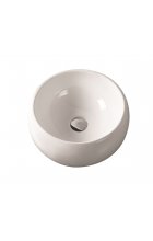Раковина SantiLine SL-1063 накладная белая
