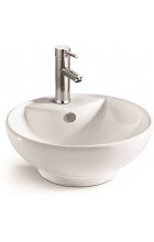 Раковина SantiLine SL-1067 накладная белая Раковина SantiLine SL-1067 накладная белая