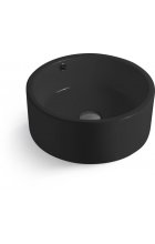 Раковина SantiLine SL-1057MB накладная черная матовая Раковина SantiLine SL-1057MB накладная черная матовая