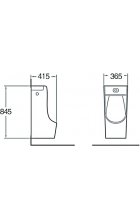 Писсуар SantiLine SL-6003 настенный 