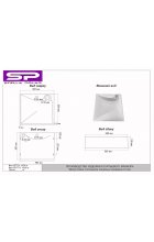 Раковина над стиральной машиной Stella Polar Турин 60х60 белая