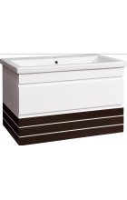 Тумба с раковиной Stella Polar Алисия 80 подвесная венге