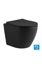 Унитаз SantiLine SL-5025MB подвесной чёрный матовый Унитаз SantiLine SL-5025MB подвесной чёрный матовый