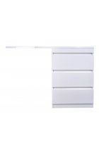 Тумба с раковиной Style Line Даллас 120 R (3 ящ.) Люкс Plus напольная белая Тумба с раковиной Style Line Даллас 120 R (3 ящ.) Люкс Plus напольная белая