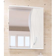 Зеркало-шкаф Style Line Амелия 65/С белый с подсветкой