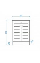 Комод Style Line Кантри 60 венге