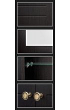 Тумба с раковиной Style Line Кантри 65 напольная венге
