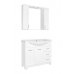 Зеркало-шкаф Style Line Олеандр-2 100/С Люкс белый