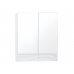 Зеркало-шкаф Style Line Вероника 60 белый