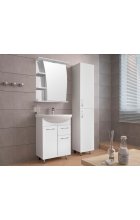 Тумба с раковиной Style Line Эко Стандарт №11 (1 ящ.) 61 напольная белая