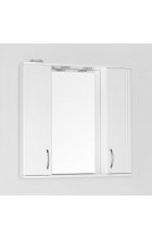 Зеркало-шкаф Style Line Эко Стандарт Панда 80/С белый