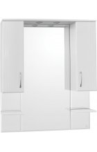 Зеркало-шкаф Style Line Эко Стандарт Энигма 90/С белый