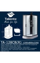 Душевая кабина Taliente TA-128CB(R) 120х80 асимметричная