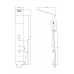 Душевая панель Taliente TA-G-A06B/Bb+s