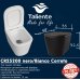 Унитаз Taliente Correto CR25200 Nero подвесной