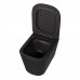 Унитаз Taliente Correto CR25200 Nero подвесной