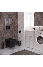 Унитаз Taliente Correto CR25200 Nero подвесной