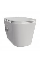 Унитаз Taliente Correto CR25200+SMcromo подвесной