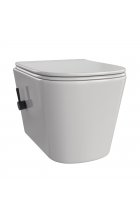 Унитаз Taliente Correto CR25200+SMnero подвесной