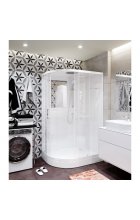 Душевая кабина TEUER Crystal D129-02R, без крыши