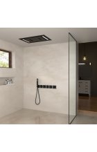 Смеситель Timo Petruma SX-5229/03SM черный встроенная с термостатом