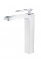 Смеситель Timo Torne 4311/00-16F хром-белый для раковины Смеситель Timo Torne 4311/00-16F хром-белый для раковины
