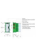 Смеситель Timo Petruma SX-5019/03SM черный встроенная с термостатом