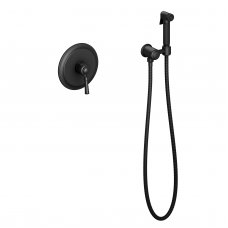 Смеситель Timo Arisa 5309/03SM черный встроенный с гигиеническим душем