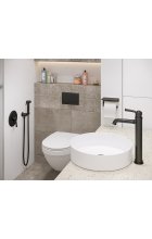 Смеситель Timo Arisa 5309/03SM черный встроенный с гигиеническим душем