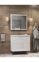 Зеркало Vigo Geometry Luxe 80, подсветка