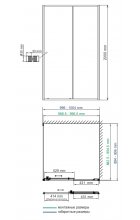 Душевой уголок Wasserkraft Dill 61S22 