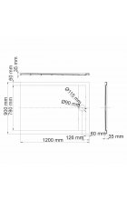 Душевой поддон Wasserkraft Abens 20T07