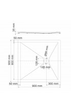 Душевой поддон Wasserkraft Aller 10T03