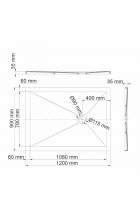 Душевой поддон Wasserkraft Aller 10T07