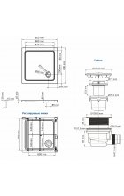 Душевой поддон Wasserkraft Amper 29T02