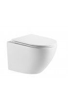 Унитаз WeltWasser WW MERZBACH 043 XL GL-WT подвесной, белый глянцевый