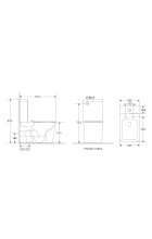 Унитаз-компакт WeltWasser WW GELBACH 011 ST MT-GR напольный Унитаз-компакт WeltWasser WW GELBACH 011 ST MT-GR напольный