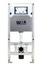 Комплект WeltWasser AMBERG 506 ST + KEHLBACH 004 GL-WT + AMBERG RD-WT инсталляция с унитазом и кнопкой смыва