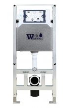 Комплект WeltWasser AMBERG 506 ST + MERZBACH 004 GL-WT + AMBERG RD-BL инсталляция с унитазом и кнопкой смыва