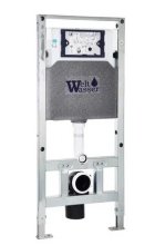 Комплект WeltWasser AMBERG 506 ST + ROTBACH 004 GL-WT + AMBERG RD-CR инсталляция с унитазом и кнопкой смыва