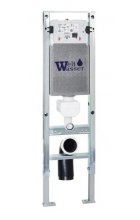 Комплект WeltWasser AMBERG 350 ST + JECKENBACH 004 GL-WT + AMBERG RD-BL инсталляция с унитазом и кнопкой смыва