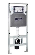 Комплект WeltWasser AMBERG 506 ST + JECKENBACH 004 GL-WT + AMBERG RD-WT инсталляция с унитазом и кнопкой смыва