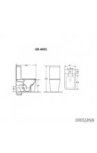 Унитаз напольный Grossman GR-4453S