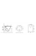 Комплект WeltWasser AMBERG 506 ST + ROTBACH 004 GL-WT + AMBERG RD-CR инсталляция с унитазом и кнопкой смыва