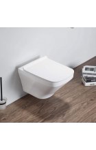 Комплект WeltWasser AMBERG 497 + HOFBACH 004 GL-WT + AMBERG RD-WT инсталляция с унитазом и кнопкой смыва